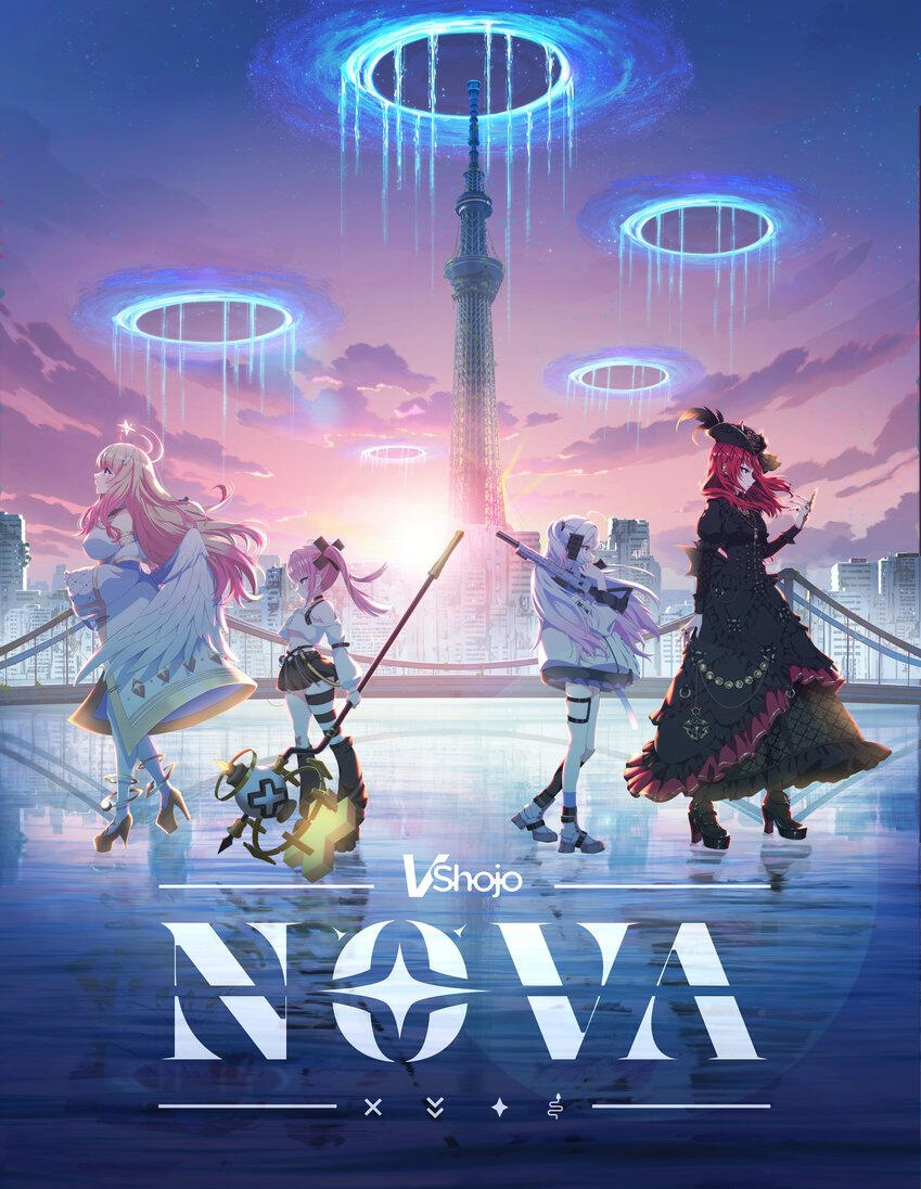 Vshojo key visual Vshojo key visual